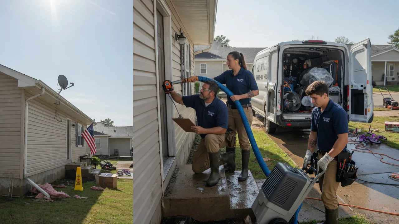 Ceiling Water Damage Restoration in Lake George, MI near me
